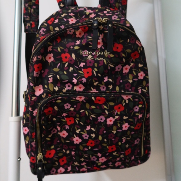 Kate Spade Boho Floral Watson Lane Backpack - Picture 2 of 4